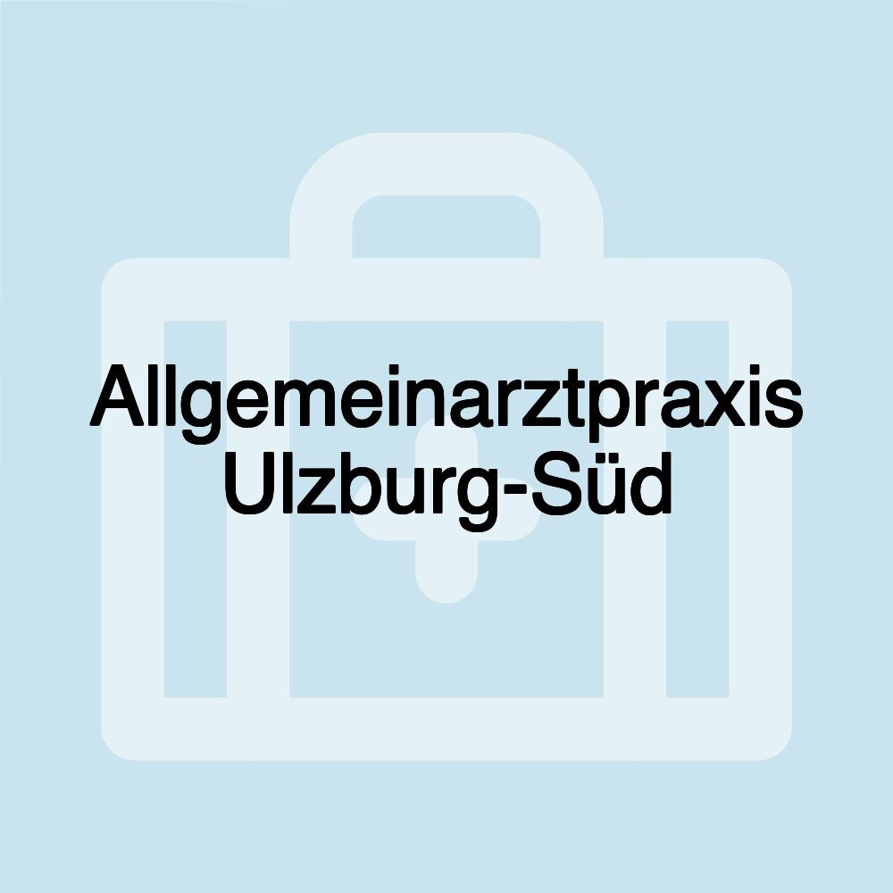 Allgemeinarztpraxis Ulzburg-Süd