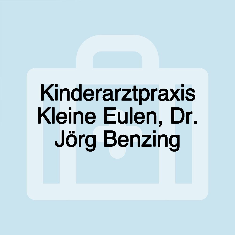 Kinderarztpraxis Kleine Eulen, Dr. Jörg Benzing