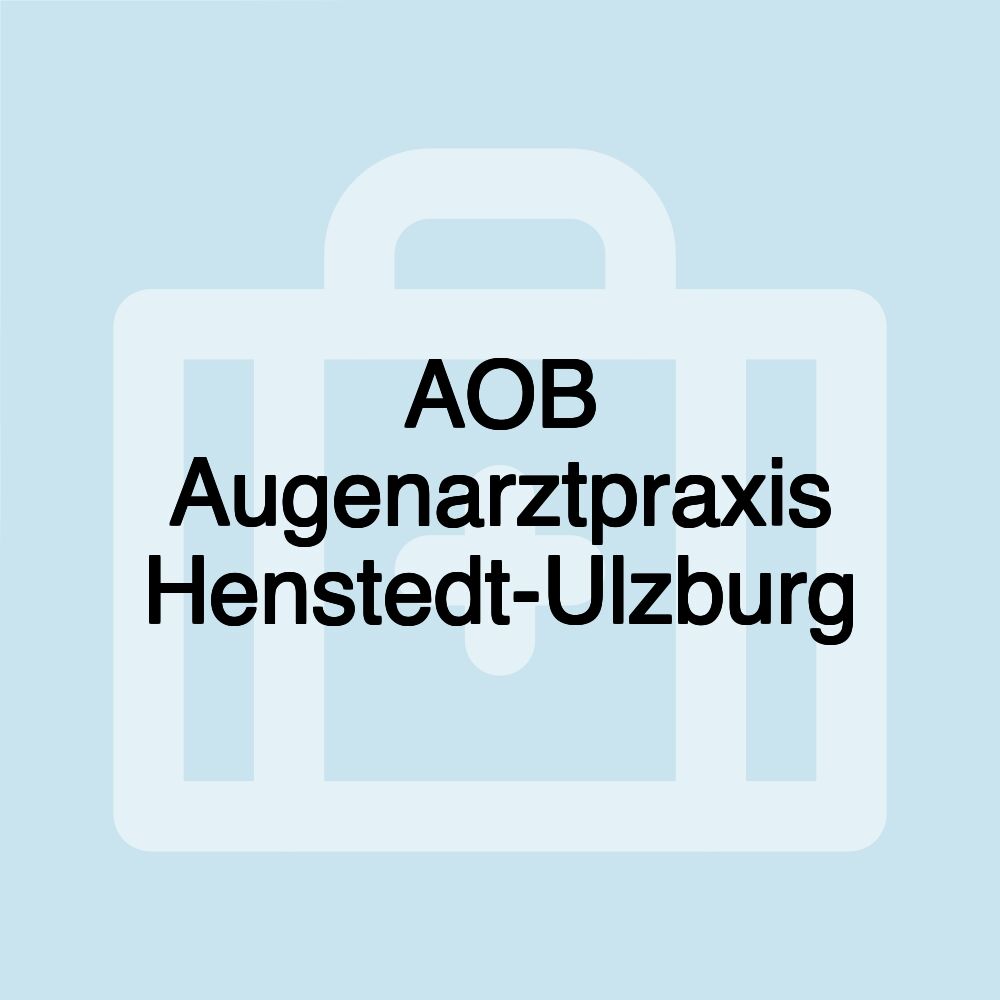 AOB Augenarztpraxis Henstedt-Ulzburg