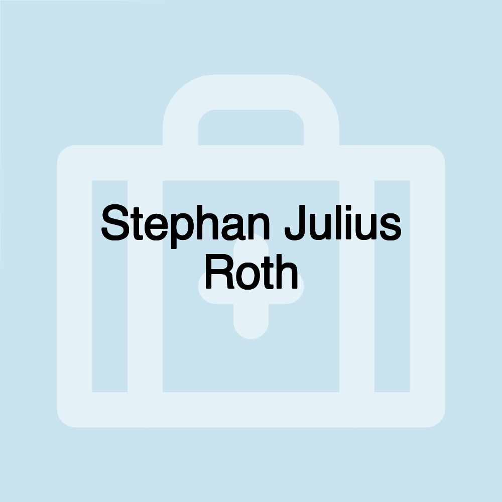 Stephan Julius Roth