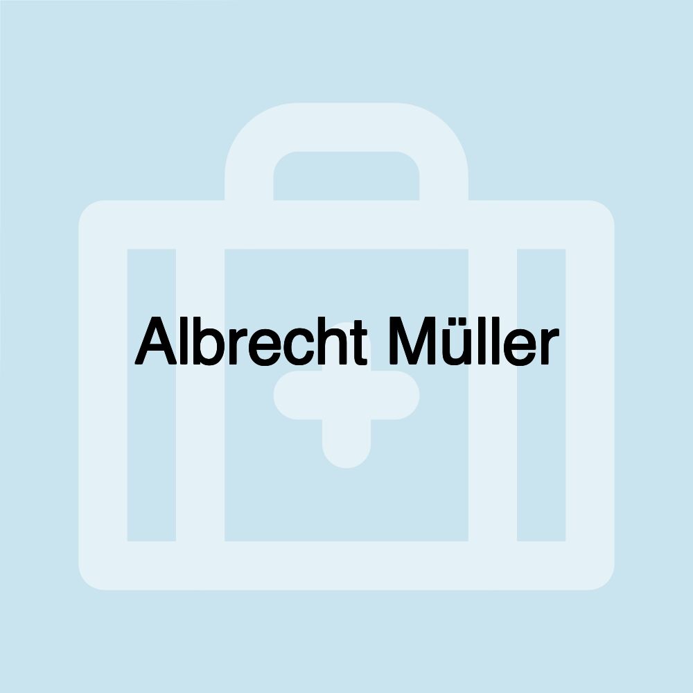 Albrecht Müller