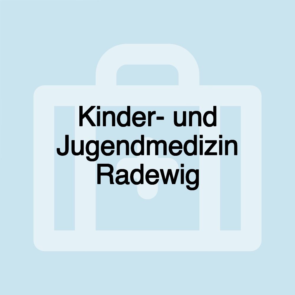 Kinder- und Jugendmedizin Radewig