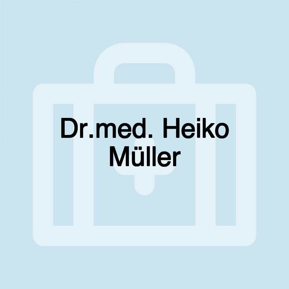 Dr.med. Heiko Müller