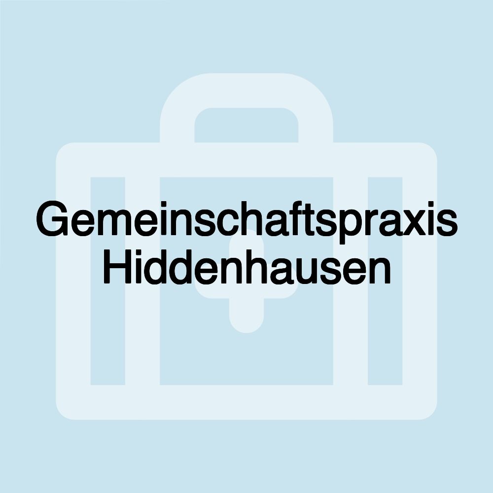 Gemeinschaftspraxis Hiddenhausen