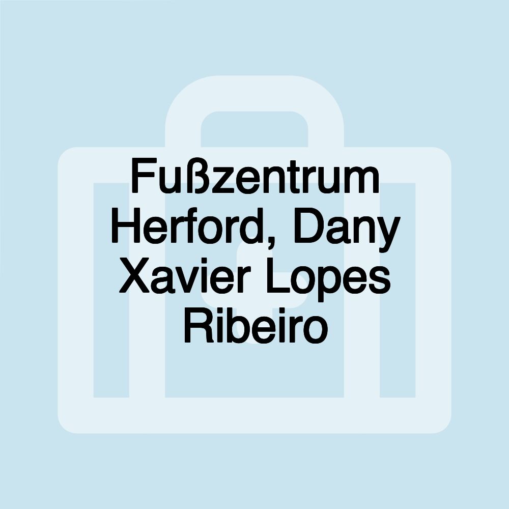 Fußzentrum Herford, Dany Xavier Lopes Ribeiro