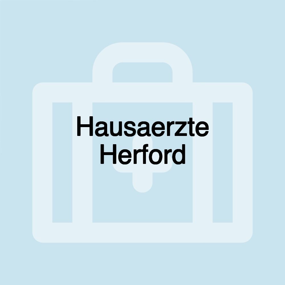 Hausaerzte Herford