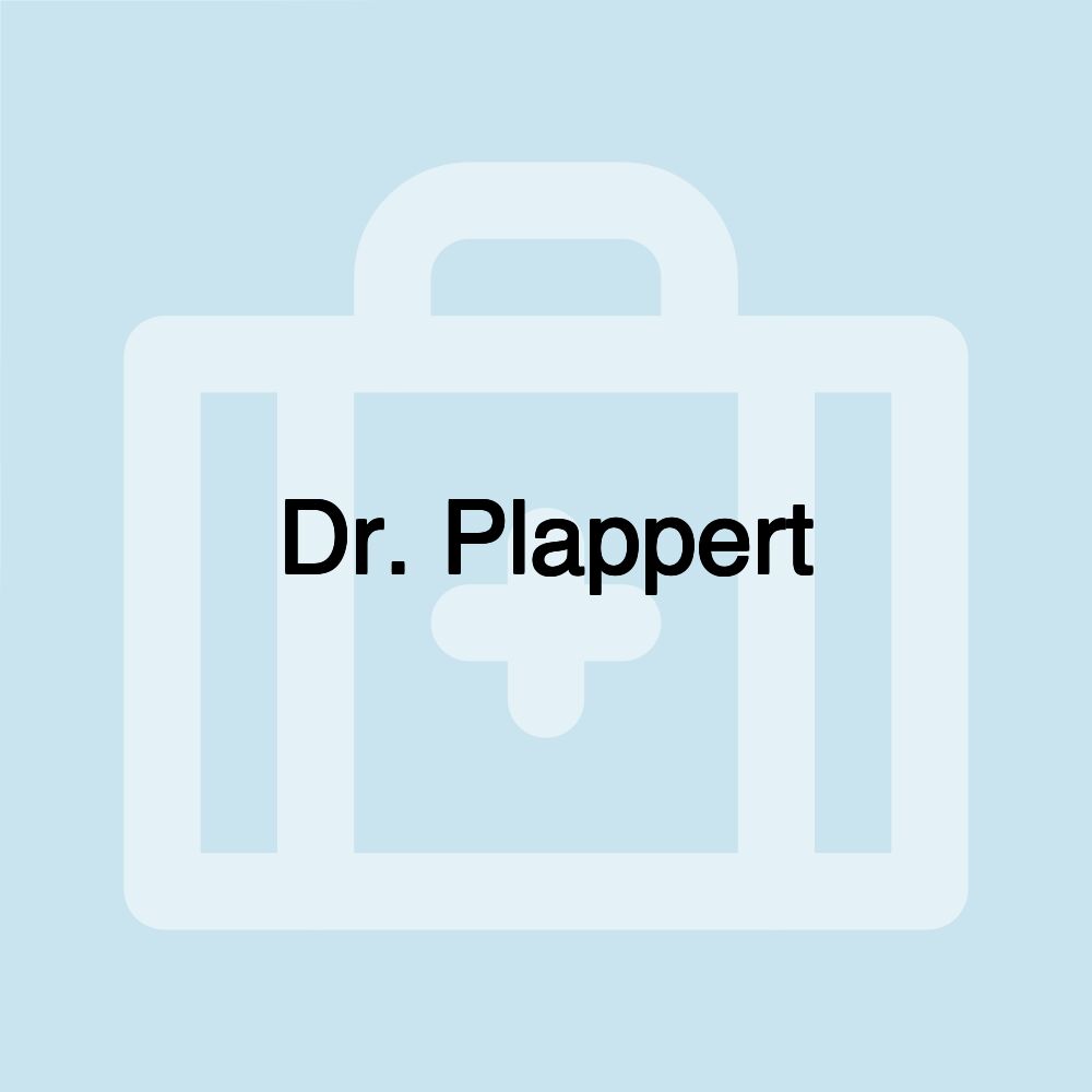 Dr. Plappert