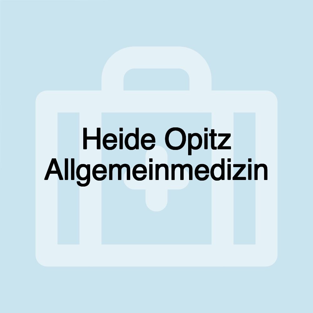 Heide Opitz Allgemeinmedizin