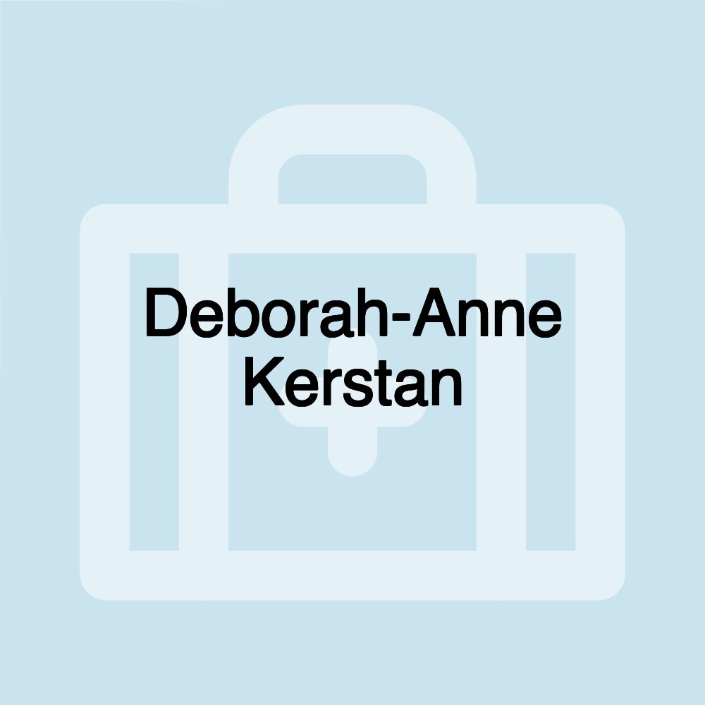 Deborah-Anne Kerstan