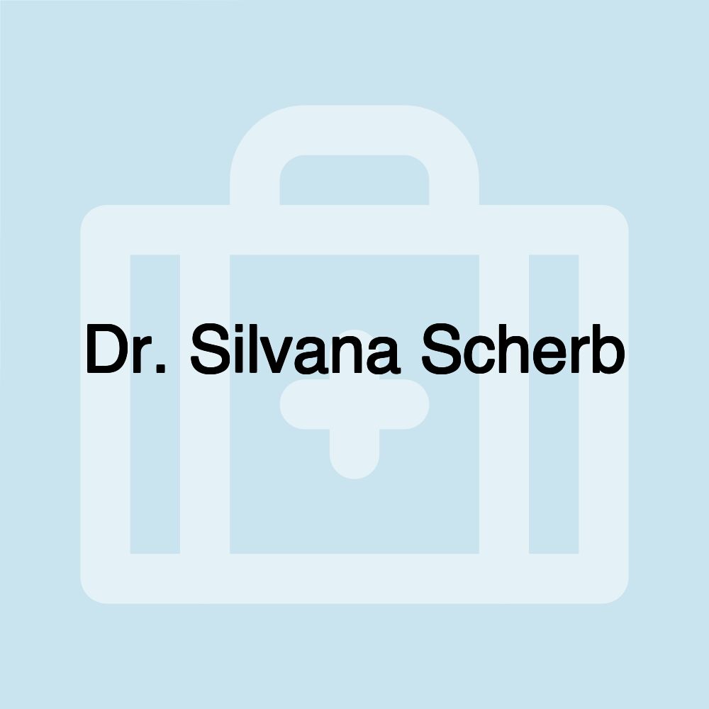 Dr. Silvana Scherb