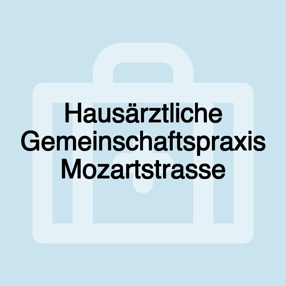 Hausärztliche Gemeinschaftspraxis Mozartstrasse