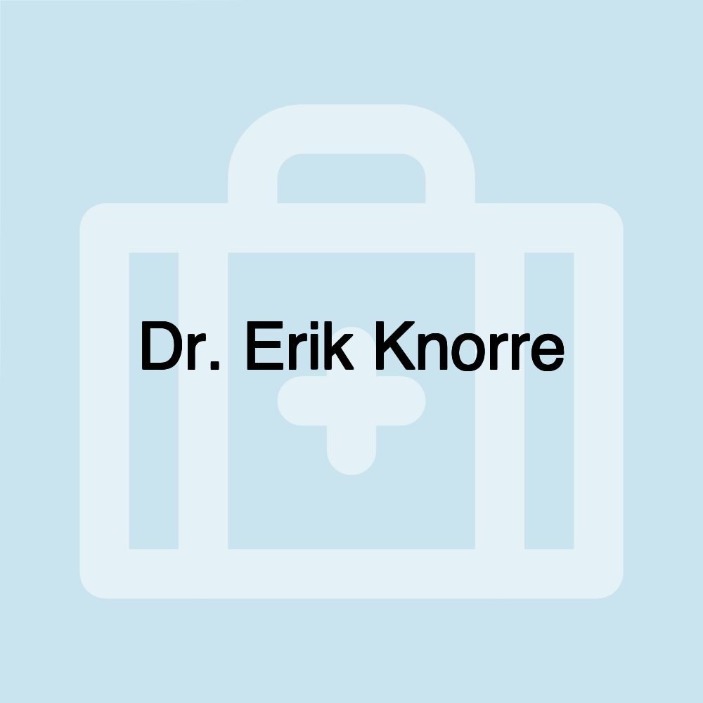 Dr. Erik Knorre