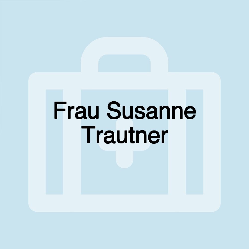 Frau Susanne Trautner