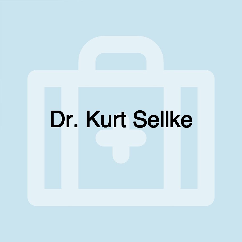 Dr. Kurt Sellke