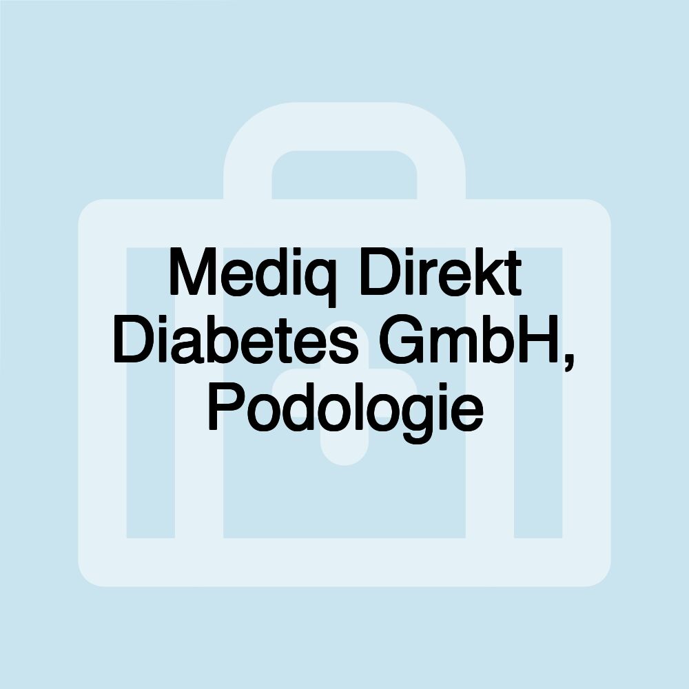 Mediq Direkt Diabetes GmbH, Podologie