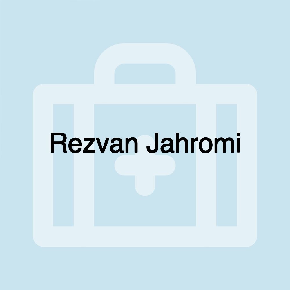 Rezvan Jahromi