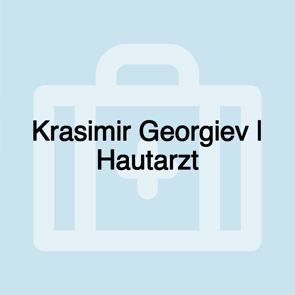 Krasimir Georgiev | Hautarzt