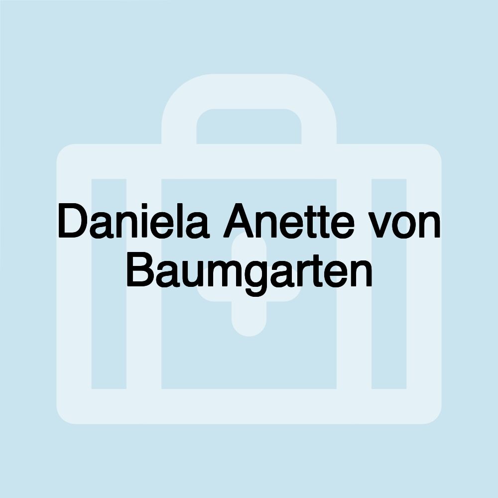 Daniela Anette von Baumgarten