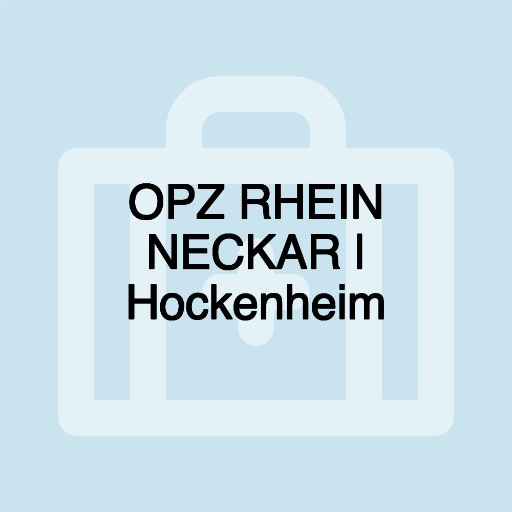 OPZ RHEIN NECKAR | Hockenheim