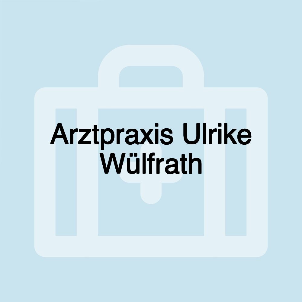 Arztpraxis Ulrike Wülfrath