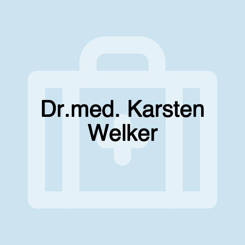 Dr.med. Karsten Welker