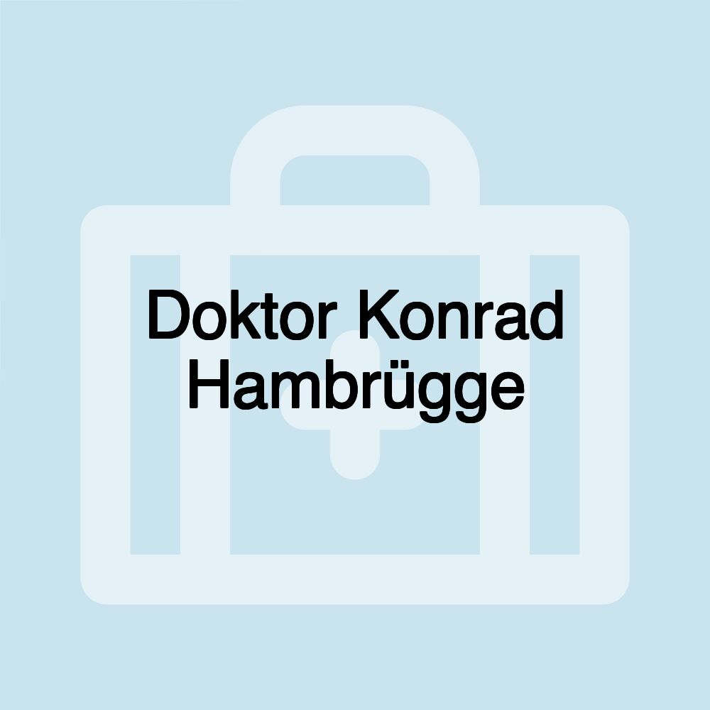 Doktor Konrad Hambrügge