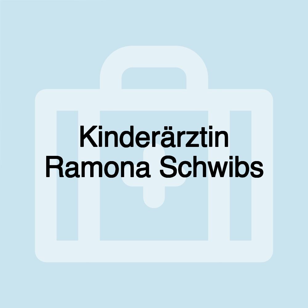 Kinderärztin Ramona Schwibs