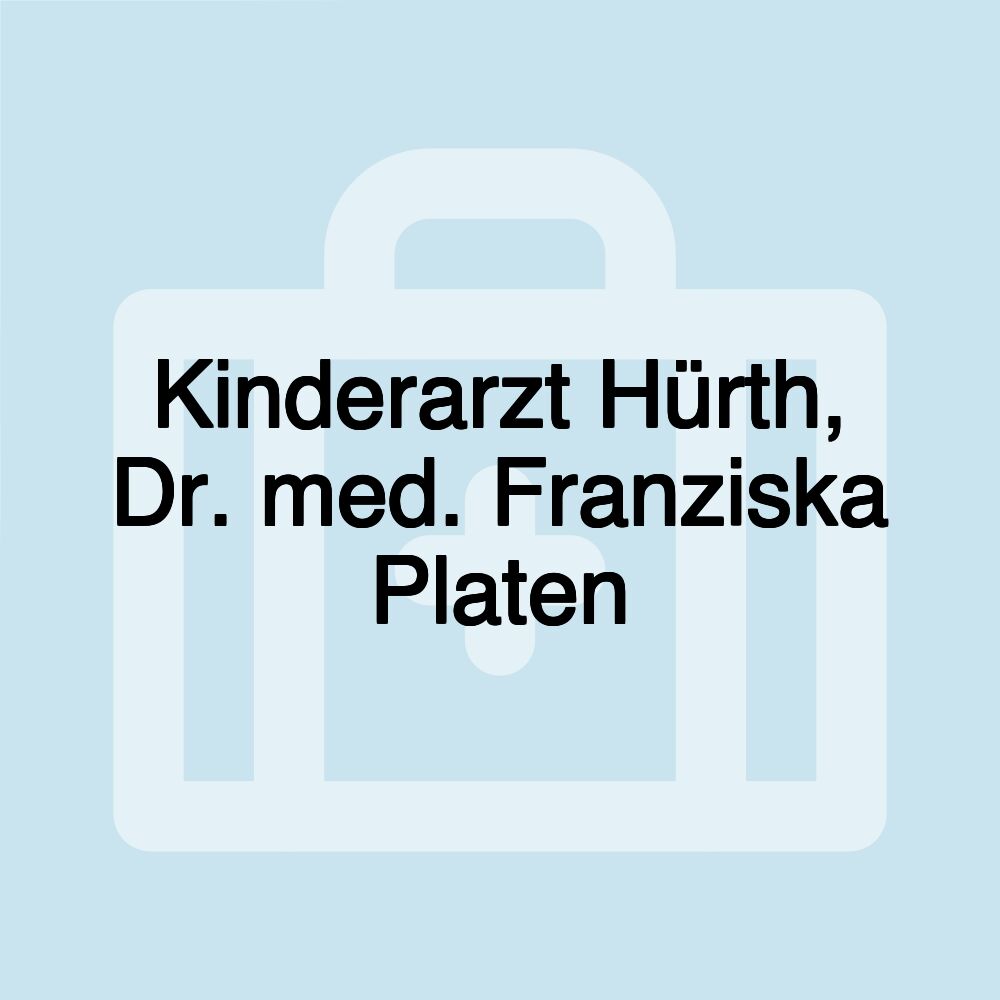 Kinderarzt Hürth, Dr. med. Franziska Platen