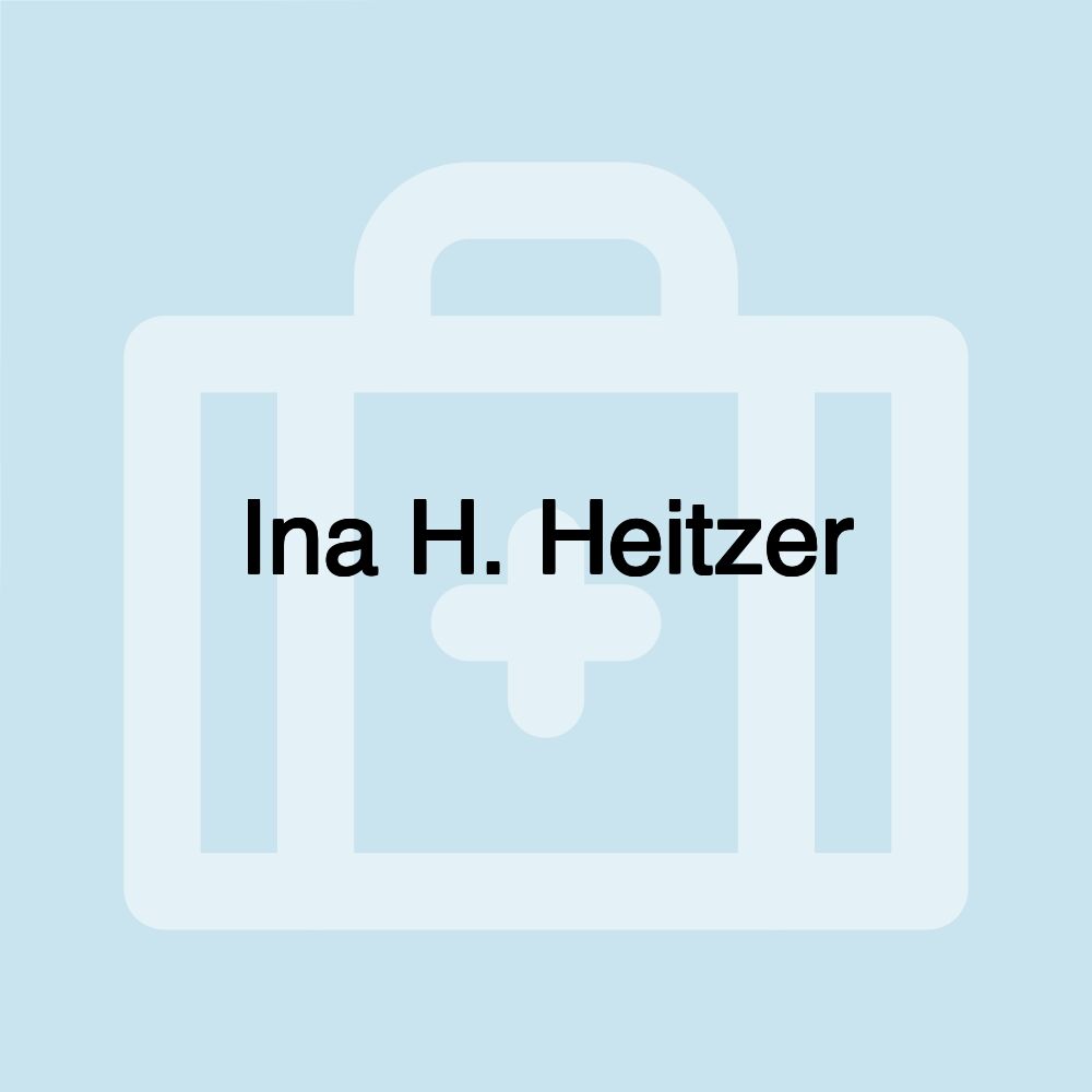 Ina H. Heitzer