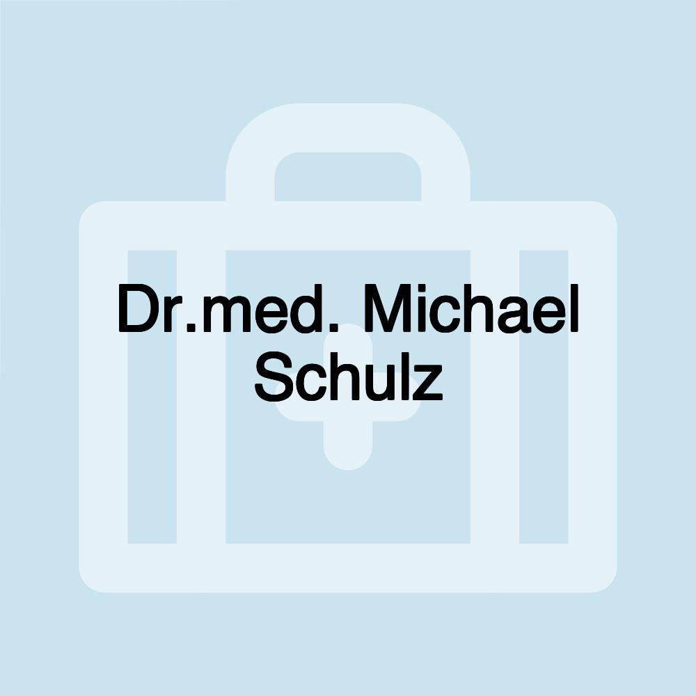 Dr.med. Michael Schulz