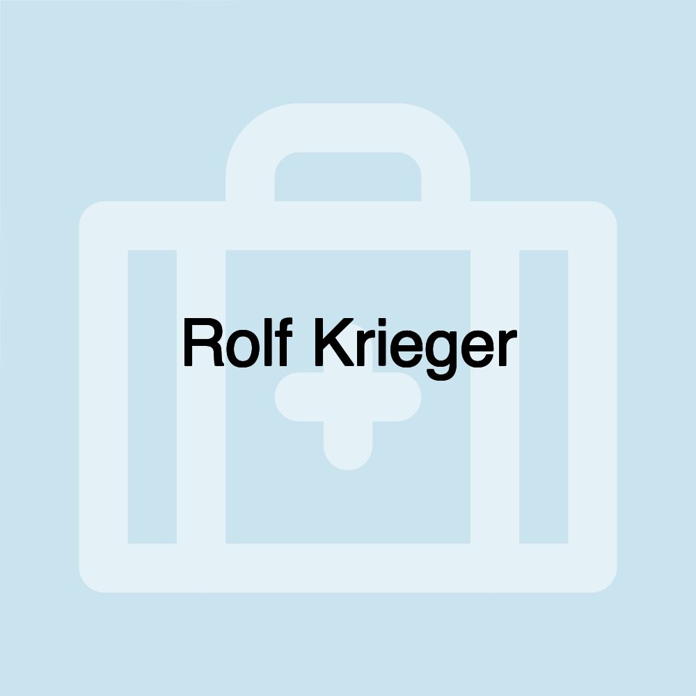 Rolf Krieger