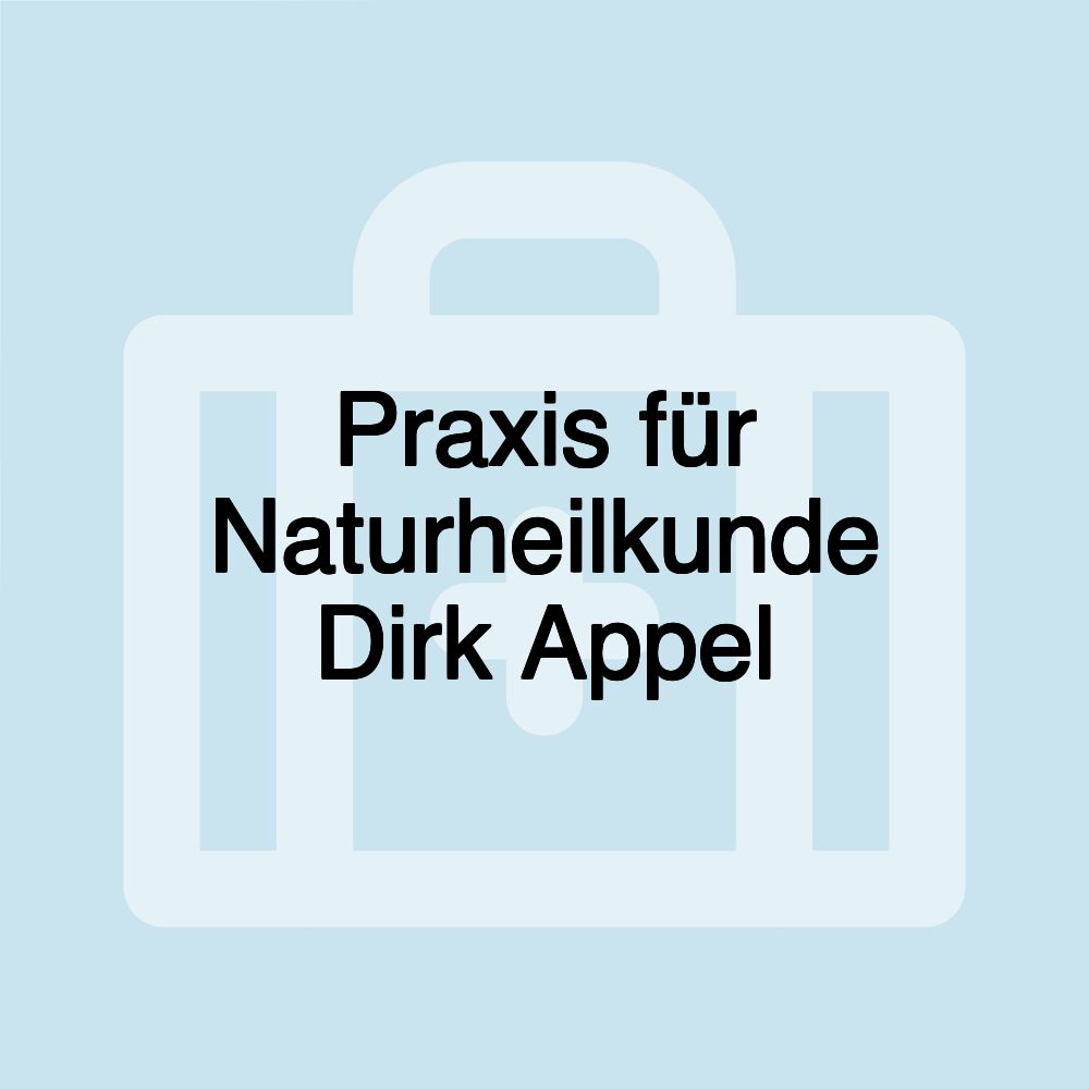 Praxis für Naturheilkunde Dirk Appel