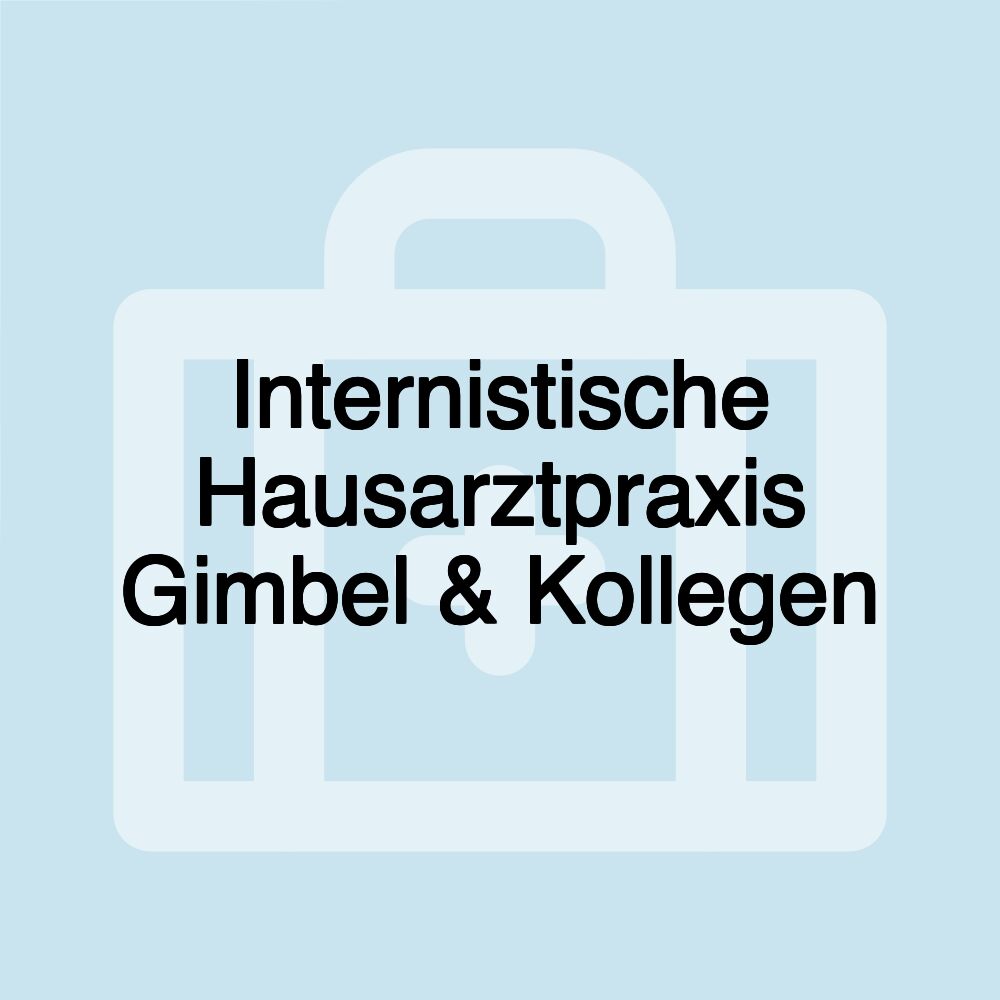 Internistische Hausarztpraxis Gimbel & Kollegen