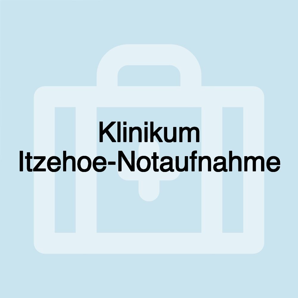 Klinikum Itzehoe-Notaufnahme