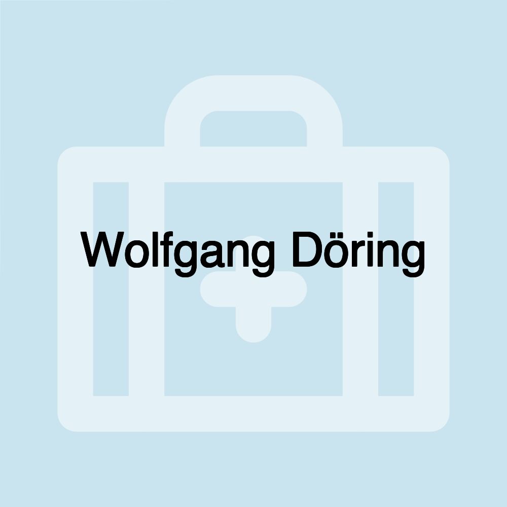 Wolfgang Döring