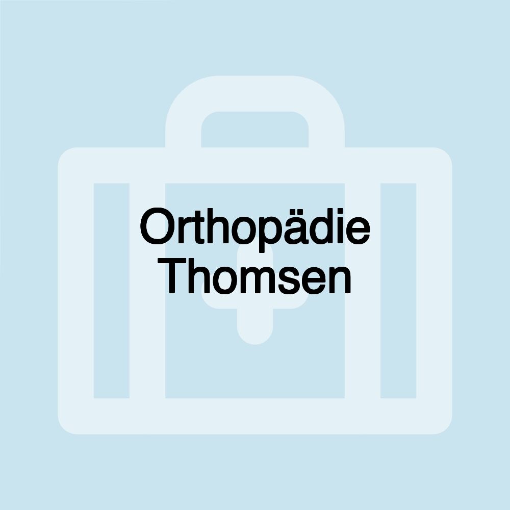 Orthopädie Thomsen