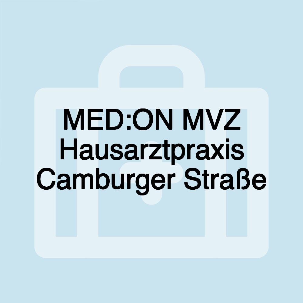 MED:ON MVZ Hausarztpraxis Camburger Straße