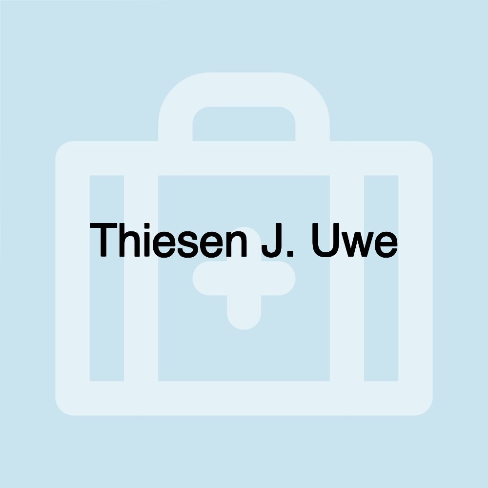 Thiesen J. Uwe