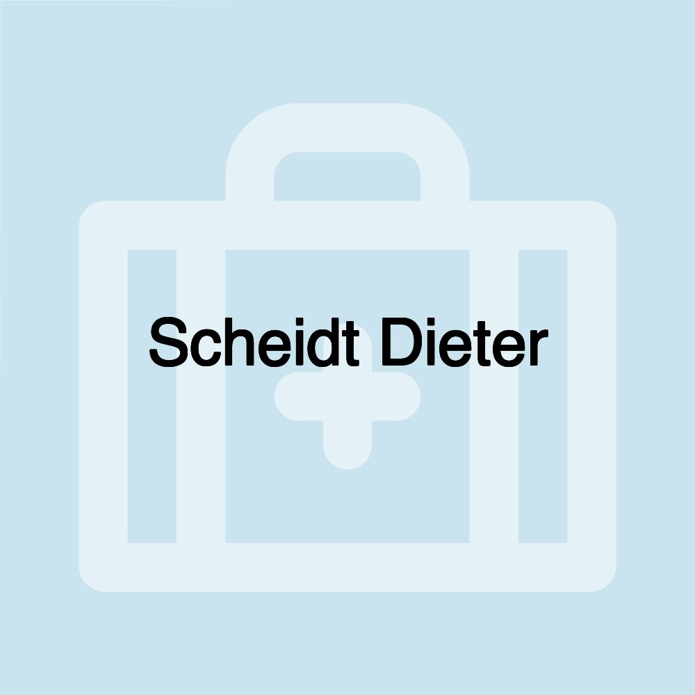 Scheidt Dieter