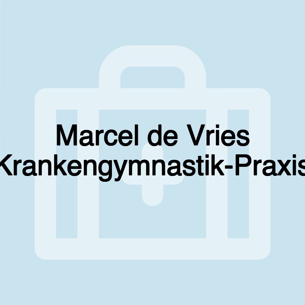 Marcel de Vries Krankengymnastik-Praxis