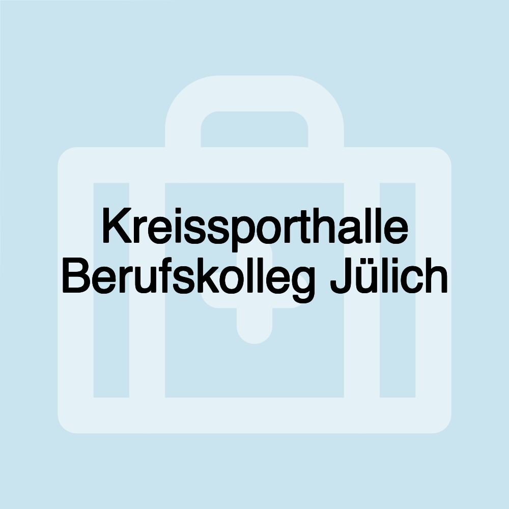 Kreissporthalle Berufskolleg Jülich