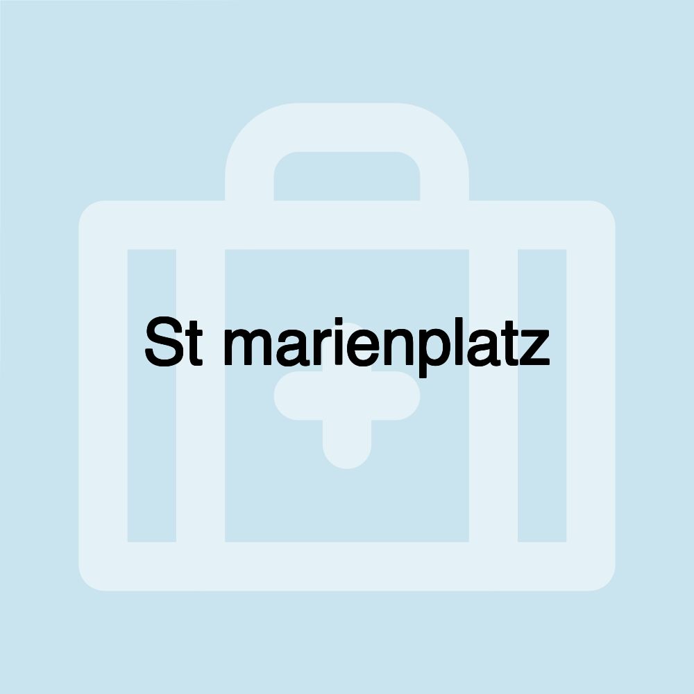 St marienplatz