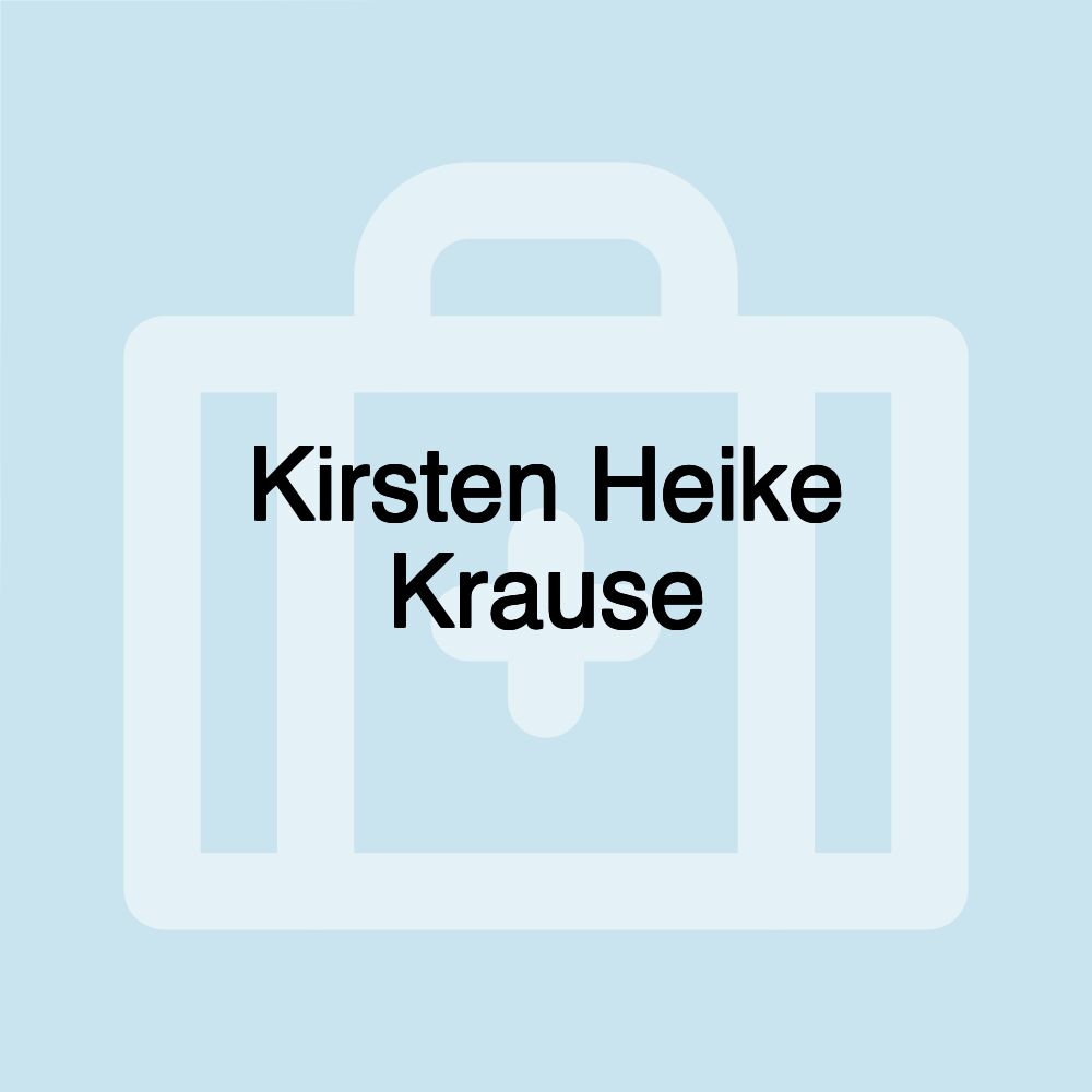 Kirsten Heike Krause