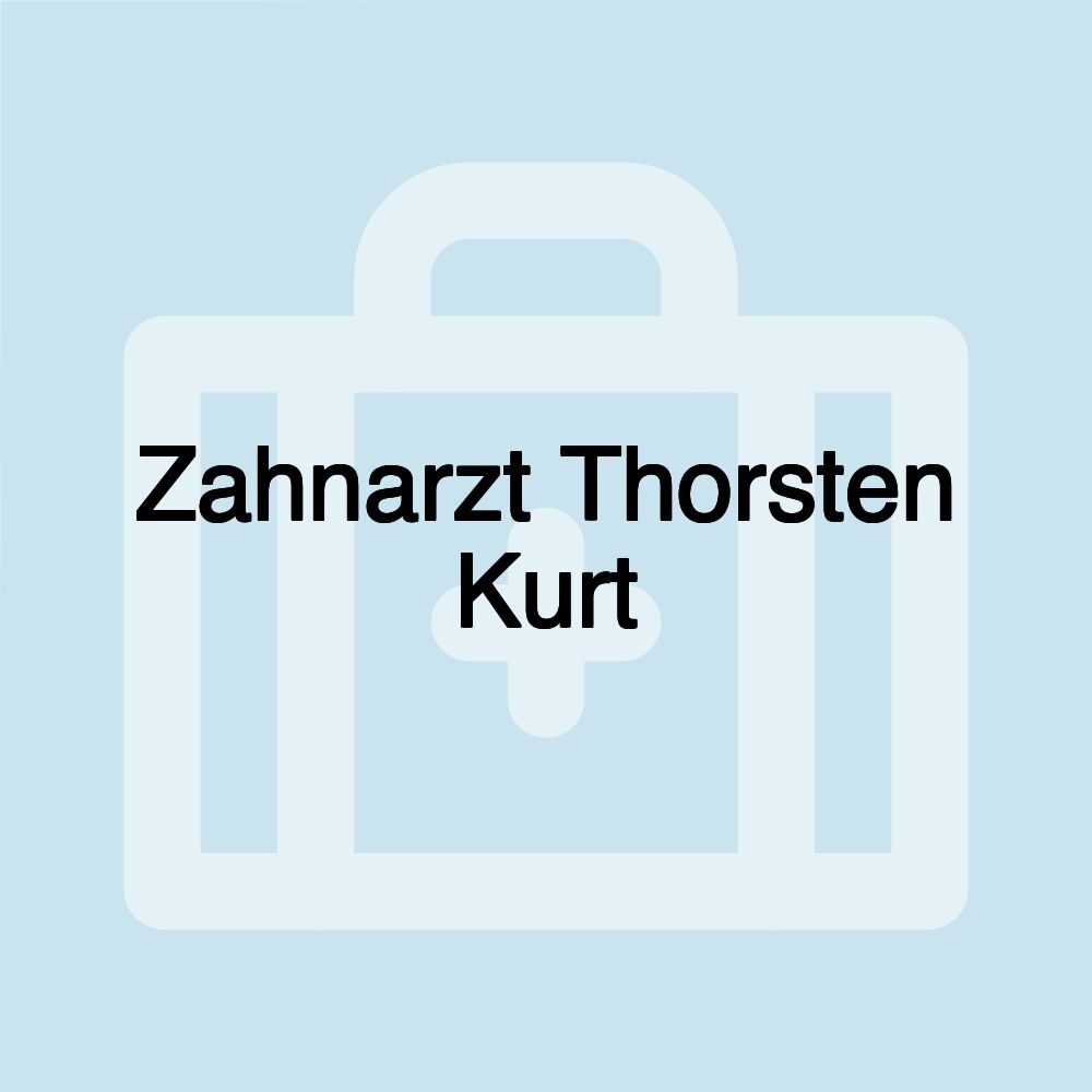 Zahnarzt Thorsten Kurt