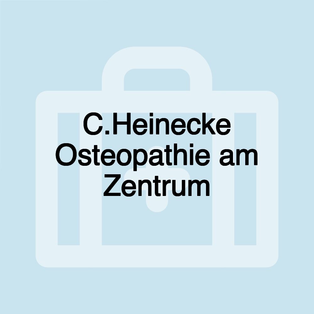 C.Heinecke Osteopathie am Zentrum