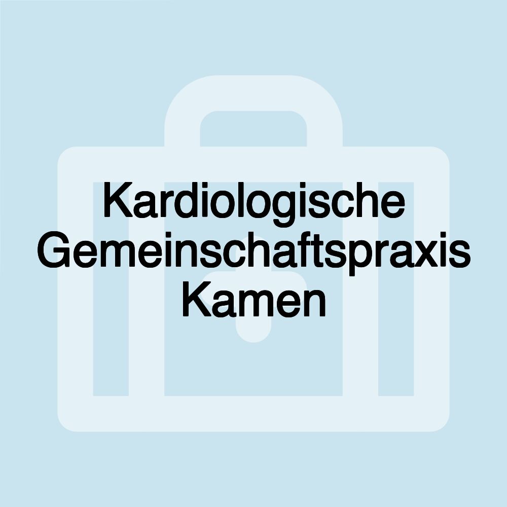 Kardiologische Gemeinschaftspraxis Kamen