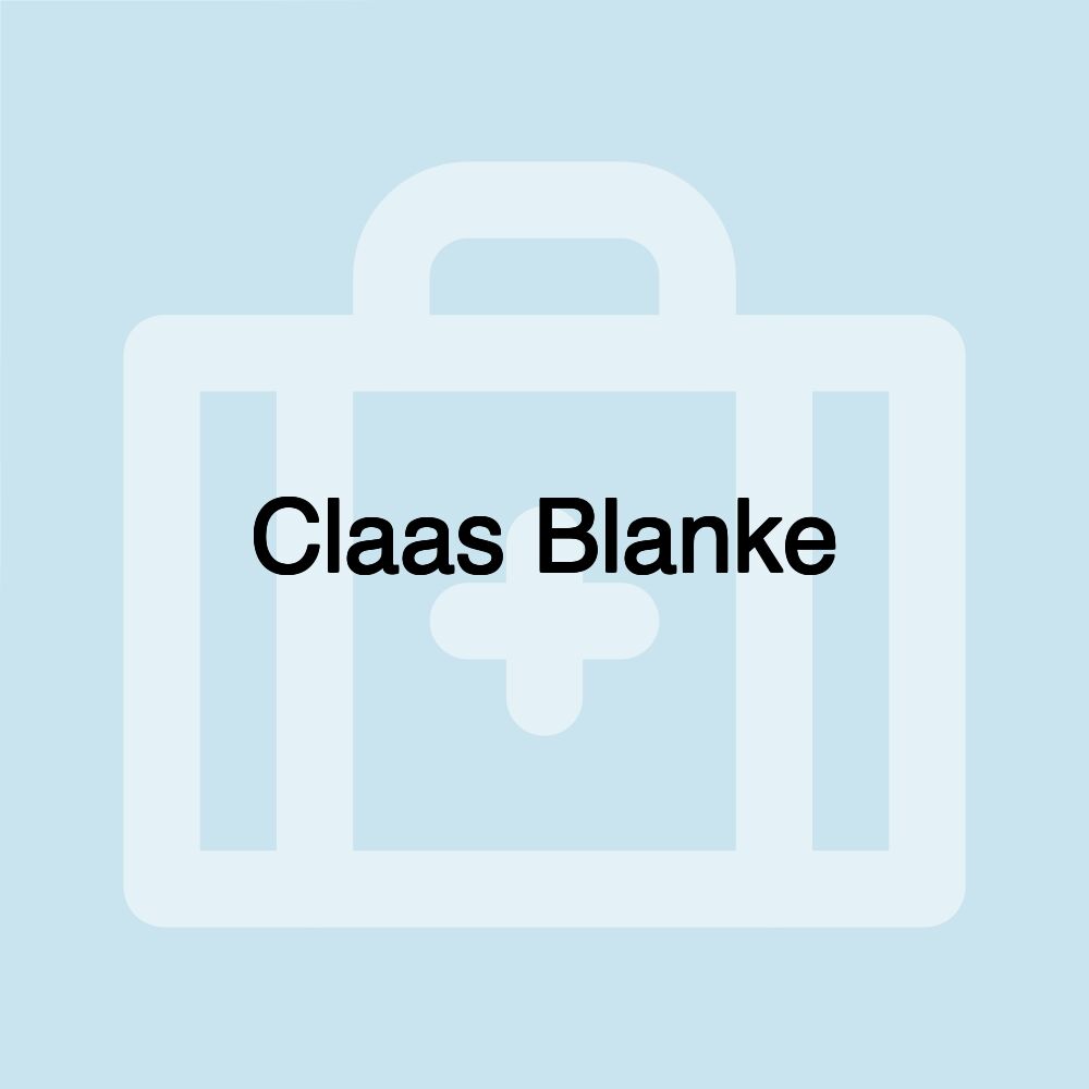 Claas Blanke