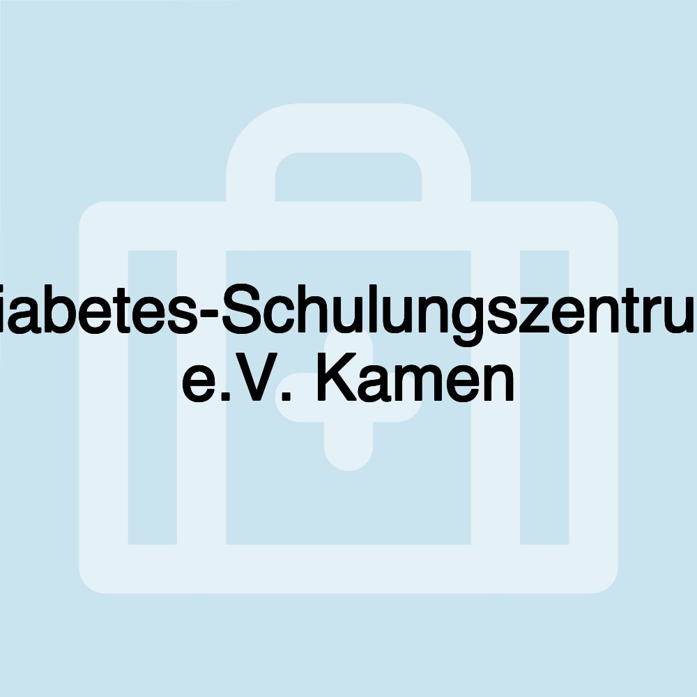 Diabetes-Schulungszentrum e.V. Kamen