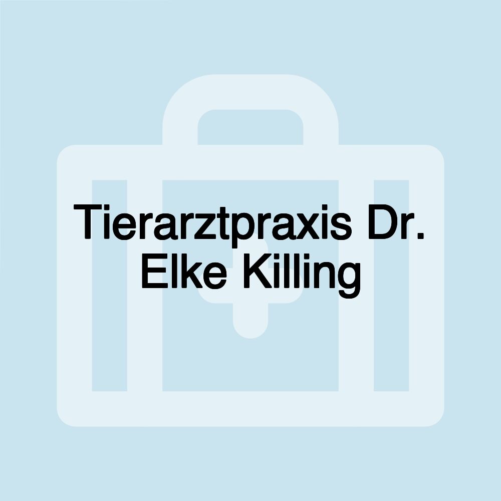 Tierarztpraxis Dr. Elke Killing