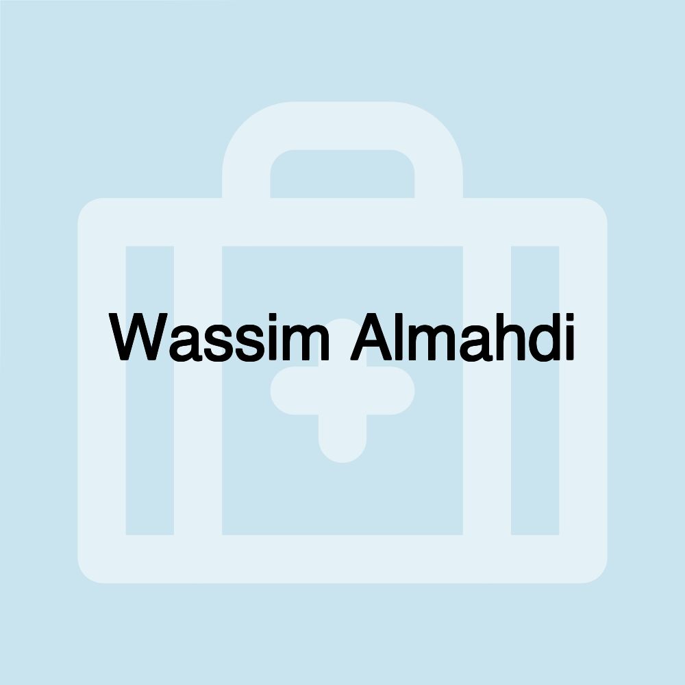 Wassim Almahdi